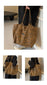 Leopard Print Canvas Bag - Unique Design Large Capacity Fashionable Versatile Commuter Hand-Carry Bag