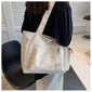 Large-Capacity Versatile Oxford Fabric Tote Bag - Commuter Fashion Handbag & Crossbody Bag