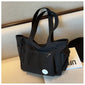Large-Capacity Versatile Oxford Fabric Tote Bag - Commuter Fashion Handbag & Crossbody Bag
